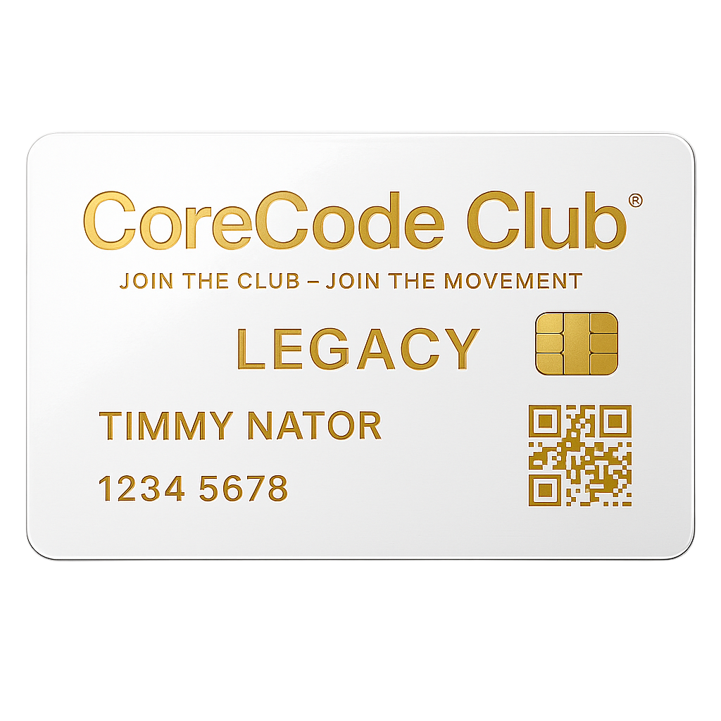 CoreCode Club® Legacy